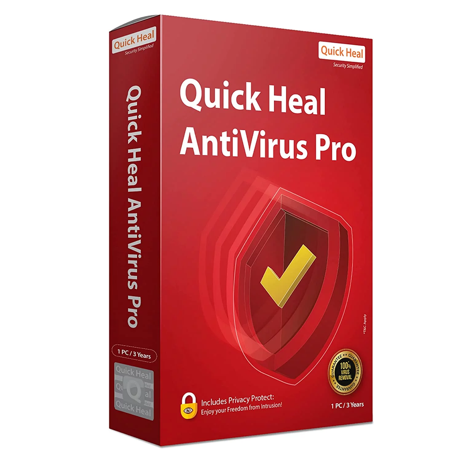 Quick Heal Pro Antivirus 2 User 1 Year