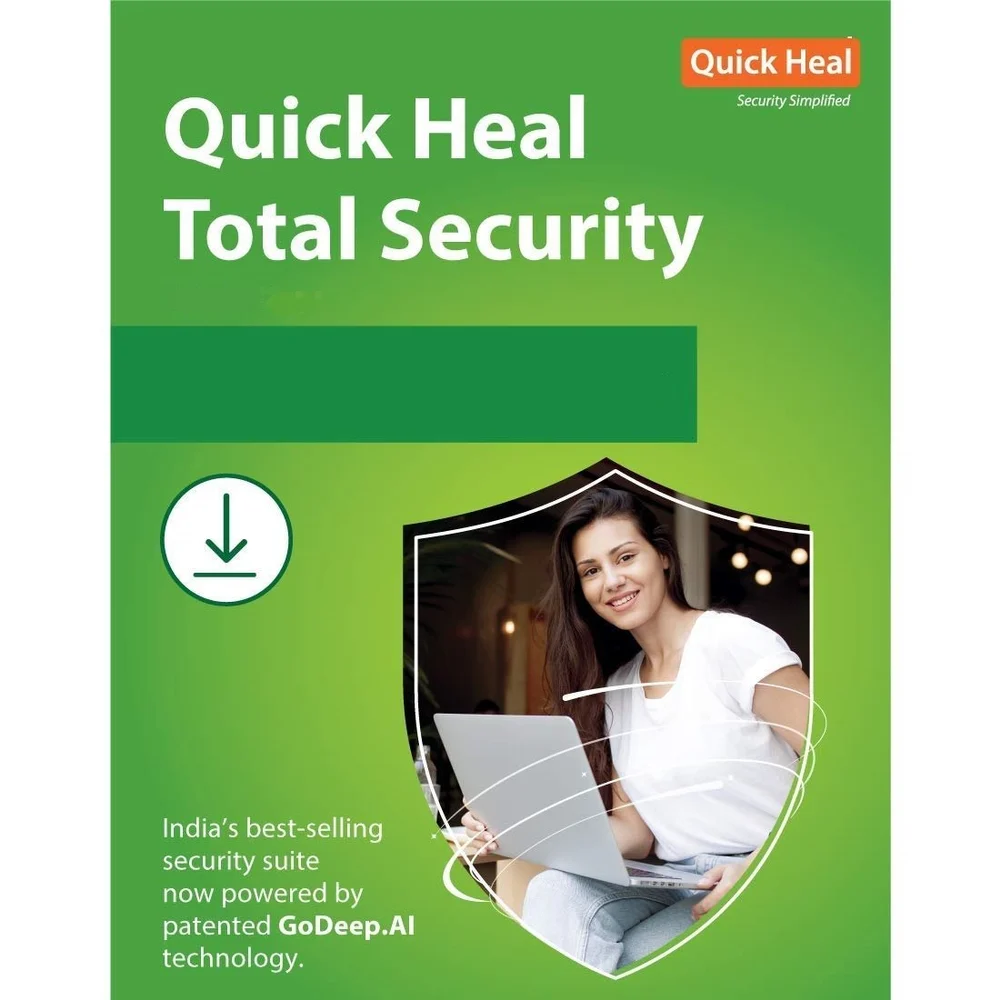 Quick Heal Total Security Antivirus 3 User 3 Year