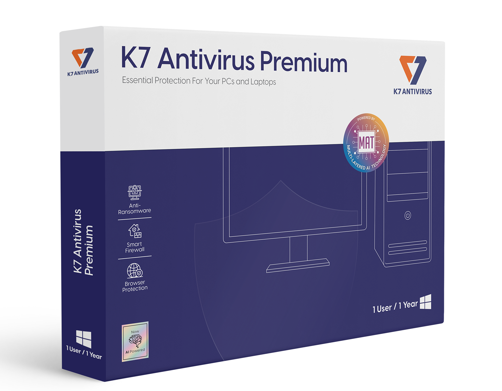 K7 Premium Antivirus 1 User 1 Year