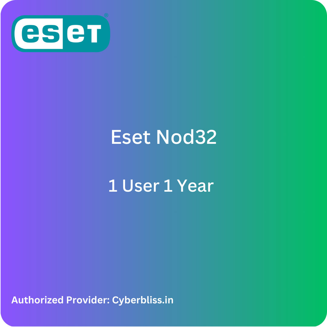 Eset Nod32 Antivirus 1 User 1 Year (2024)