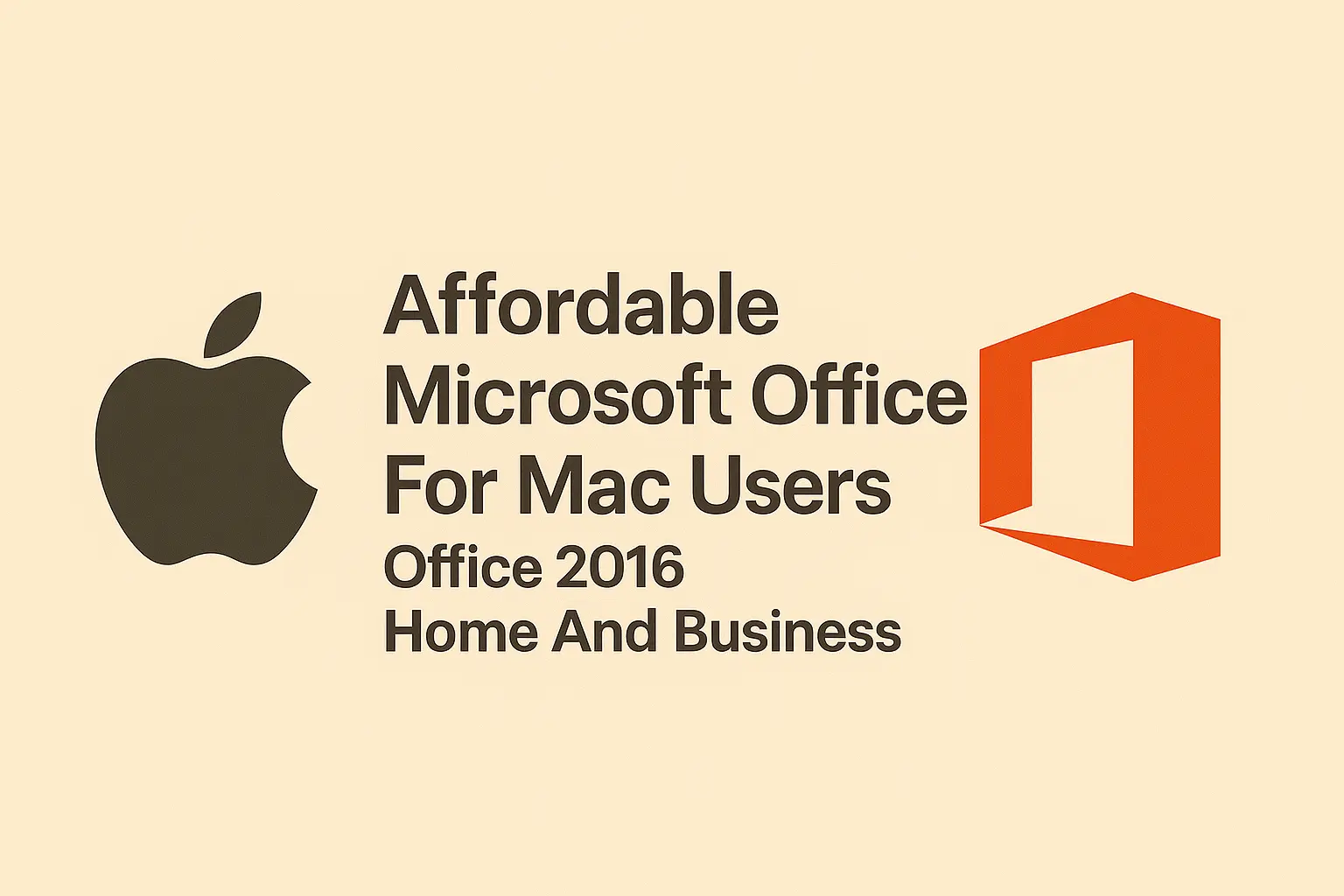 Affordable Microsoft Office For Mac Users - Office 2016 Home And Business