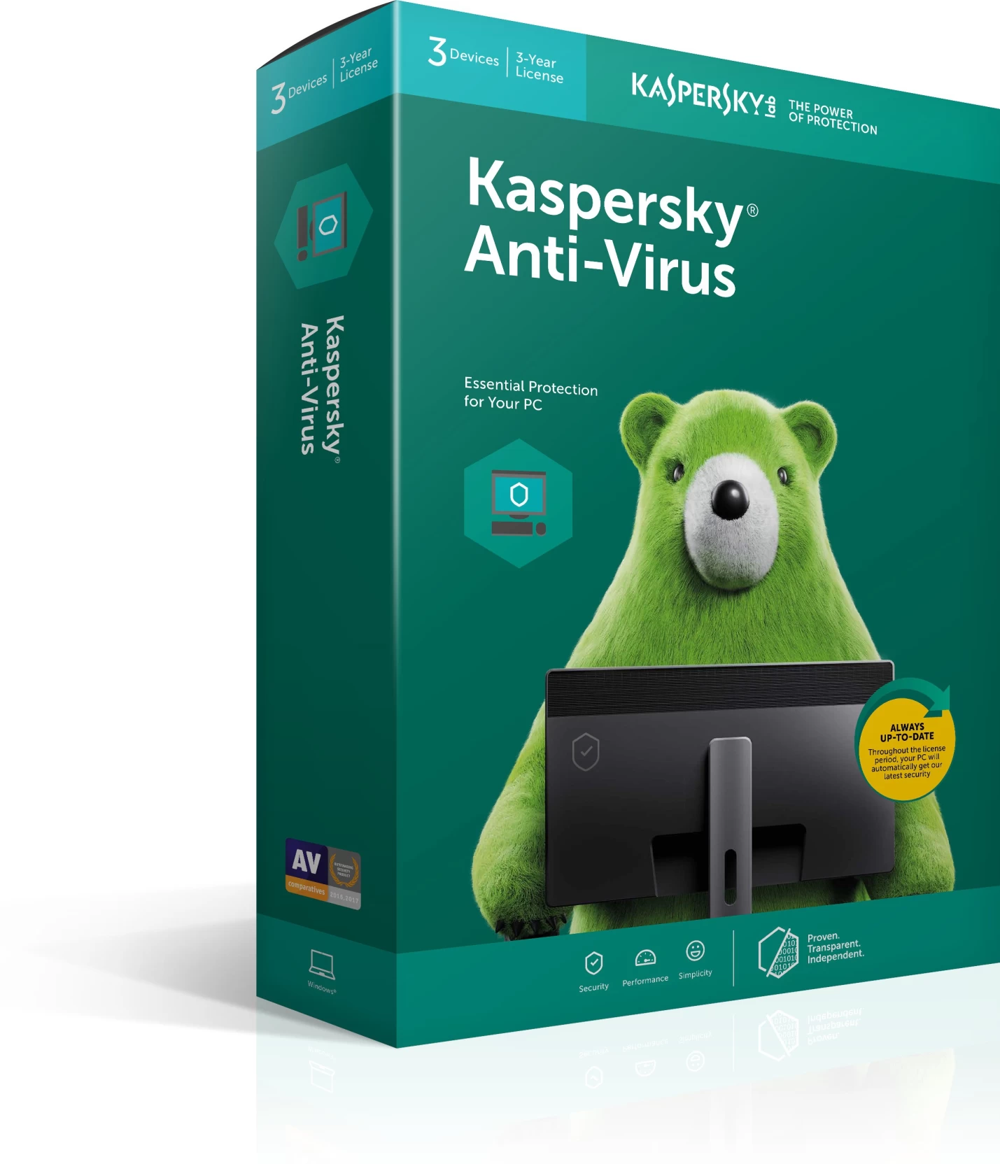 Kaspersky Standard Antivirus 1 User 1 Year