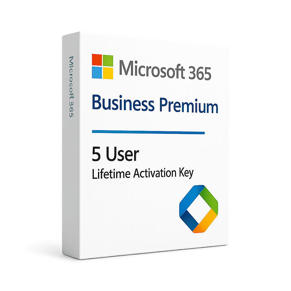 Microsoft 365 Business Premium 5 User - Lifetime Activation Key