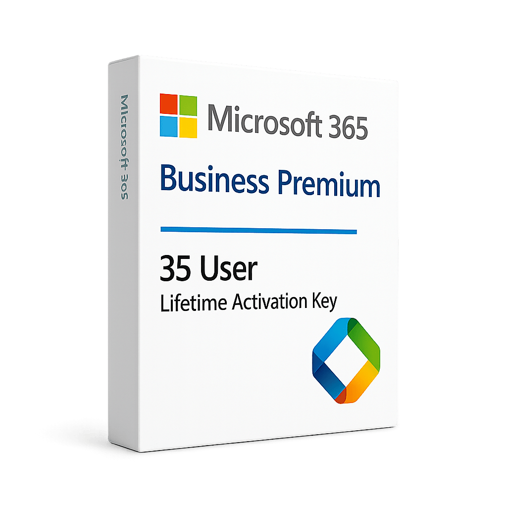 Microsoft 365 Business Premium 35 User - Lifetime Activation Key